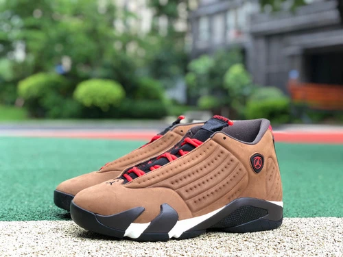 Air Jordan 14 "Terracotta" Brown Black Sneakers DO9406-200