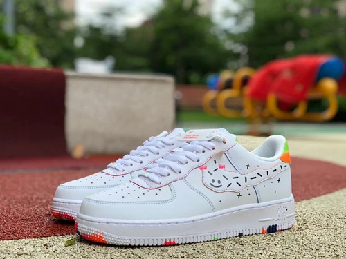 Nike AF1 Low Candy Smile Cloud Sneakers DV1366-111