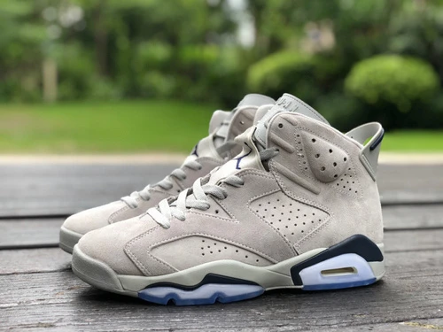 Air Jordan AJ6 "Georgetown" Grey Suede CT8529-012