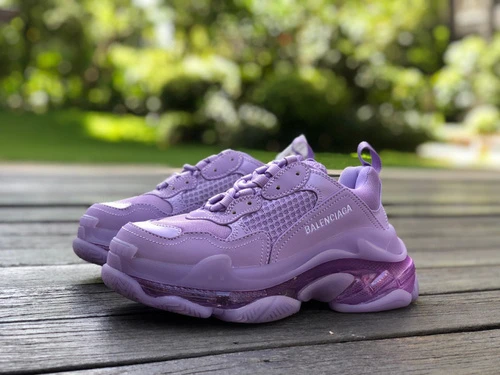 Balenciaga Triple S Clear Sole Purple