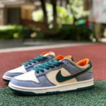 Katsuhiro Otomo x Nike Dunk Low White Blue Green LF0039-017