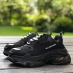 Balenciaga Triple S Clear Sole Black