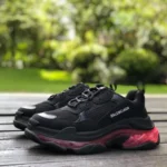 Balenciaga Triple S Clear Sole Pink Black