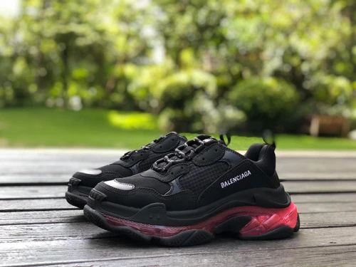 Balenciaga Triple S Clear Sole Pink Black