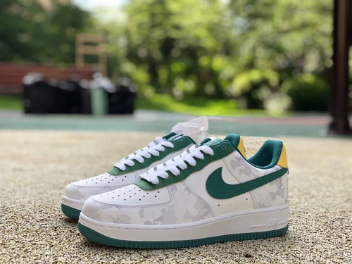 Nike Air Force 1 '07 White/Green/Yellow AF1234-009