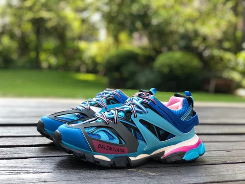 Balenciaga Track 3 Pink Blue