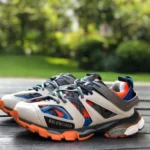 Balenciaga Track 3 Orange Blue Grey