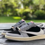 Travis Scott x Air Jordan 1 Low Gray Black DM7866-010