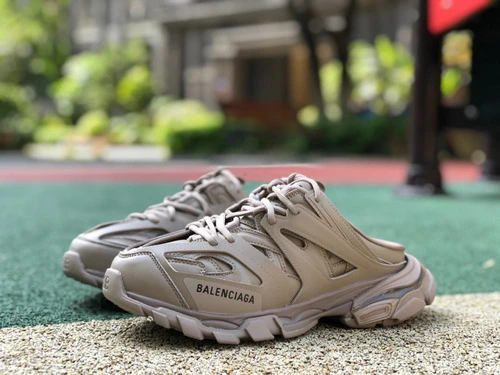 Balenciaga Track Mule Beige