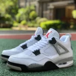 Air Jordan 4 "White Cement" AJ4 High Version 840606-192