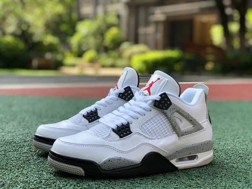 Air Jordan 4 "White Cement" AJ4 High Version 840606-192