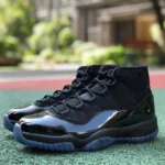 Air Jordan 11 "Gamma" Black Basketball Shoes 378037-005