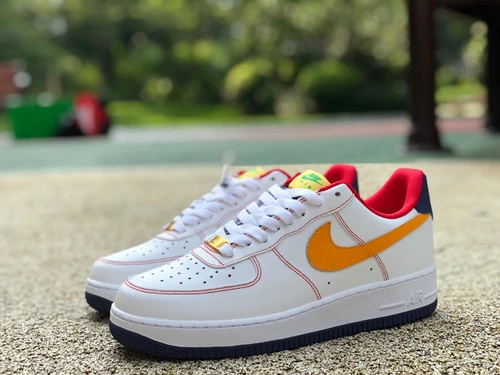 Nike Air Force 1 '07 White/Yellow/Red AF1234-010