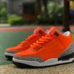 Air Jordan 3 Retro "Orange Peel" Cracked Leather