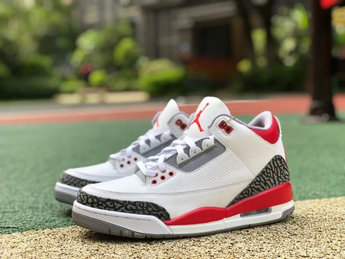 Air Jordan 3 OG "Fire Red" White Red DN3707-160