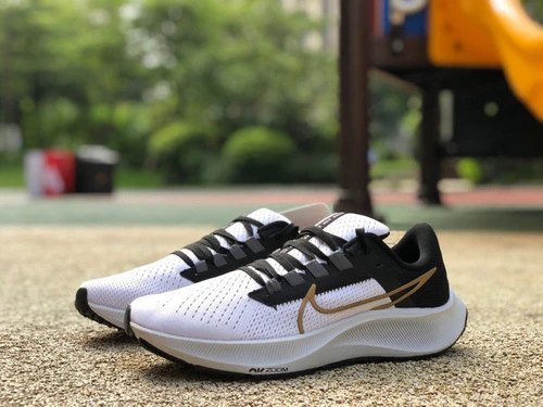 Nike Zoom Pegasus 38 Gold Black White CW7356-007