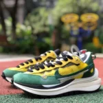 Nike x Sacai Vaporwaffle Green Yellow CV1363-700