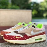 Nike Air Max 1 "Chinese Pastoral Dog" Khaki Red DR2553-111