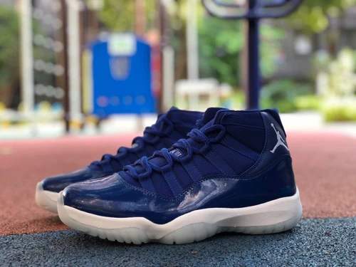 Air Jordan 11 Blue White Basketball Shoes AT7802-115