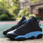 Air Jordan 13 "Black/University Blue" Black Blue Sneakers DJ5982-041