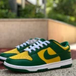 Nike Dunk Low SP "Brazil" Yellow Green CU1727-700