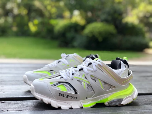 Balenciaga Triple S Green White