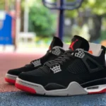 Air Jordan 4 Retro "Bred" Black Red 308497-060