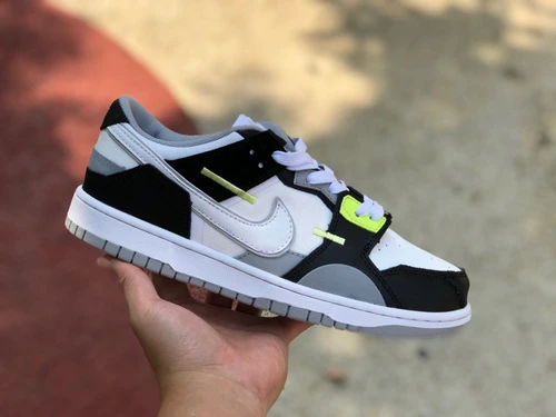 Nike Dunk Scrap Black White Green DC9723-001