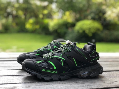 Balenciaga Triple S Green Black