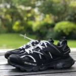 Balenciaga Triple S Black White