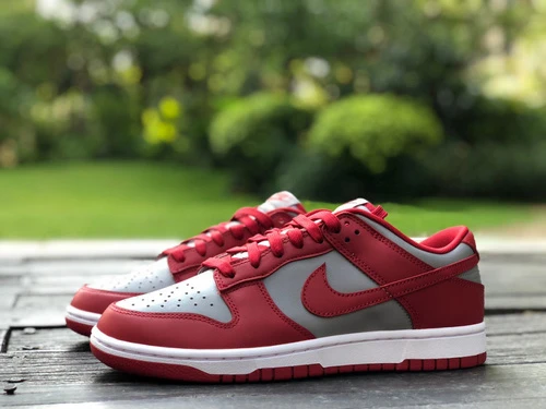 Nike Dunk Low "UNLV" Grey Red DD1391-002