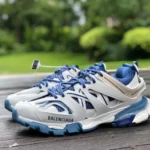 Balenciaga Triple S Blue Brown White