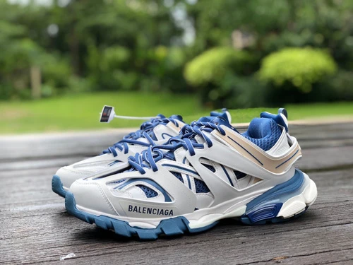 Balenciaga Triple S Blue Brown White