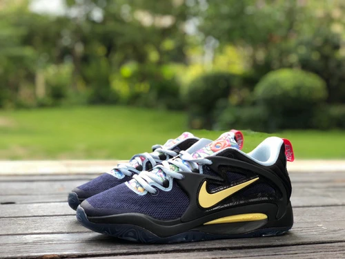 Nike KD15 Gold Blue Black DC1975-001