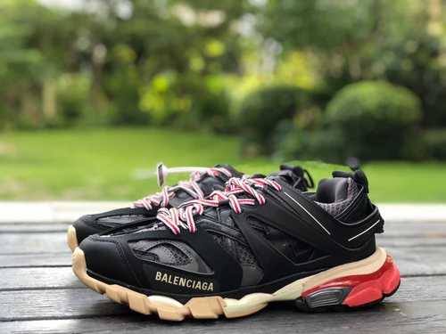 Balenciaga Triple S Red Black