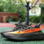 Adidas Yeezy Boost 350 V2 Black Grey Orange HQ7045