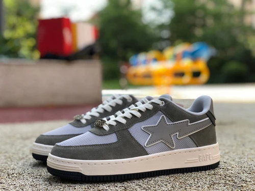 BAPE STA SK8 Green Grey