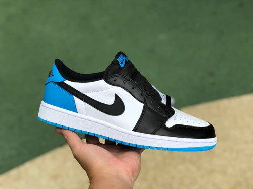 Air Jordan 1 Low UNC Black White Blue CZ0790-104