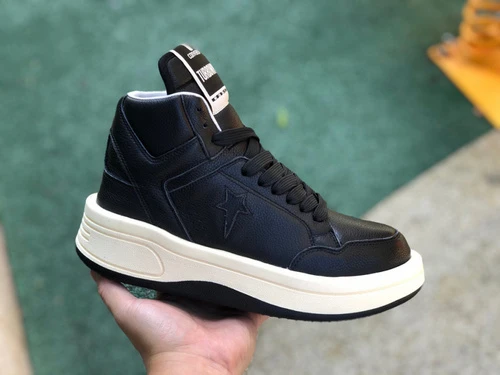 Rick Owens DRKSHDW x Converse Black White