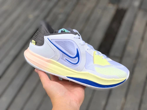 Nike Kyrie Low 5 Yellow Blue White DJ6014-100