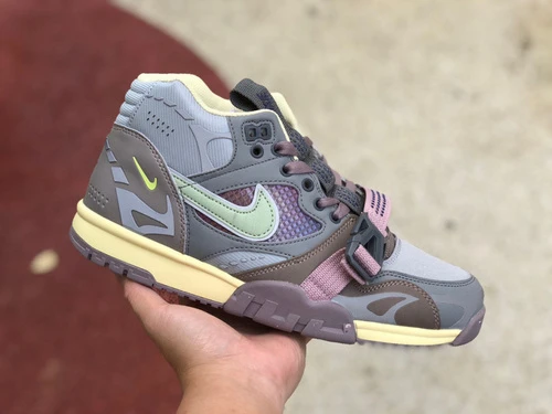 Nike Air Trainer 1 SP Grey Purple Retro Sneakers DH7338-002