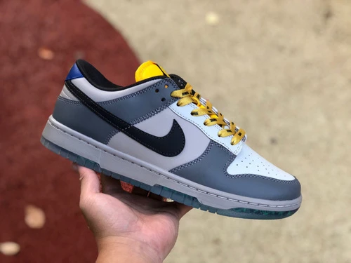 Nike Dunk Low Retro "University Blue" Grey Blue Yellow DR6187-001