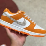 Nike Dunk Low "Safari Swoosh" Orange DR0156-800