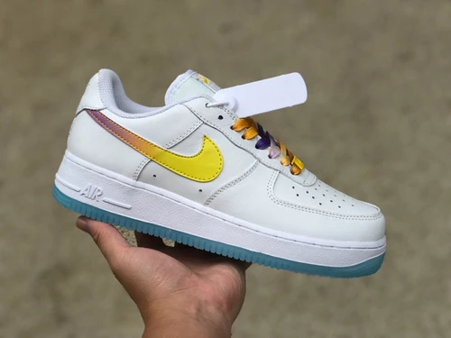 Nike Air Force 1 Low '07 White/Yellow Crystal Sole CD6699-110