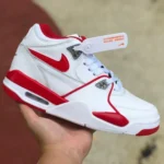 Nike Air Flight 89 "Brotherhood" White Red 819665-100 CN0050-100