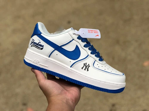 Nike Air Force 1 '07 White/Blue NY BS8806-522