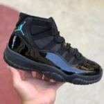 Air Jordan 11 "Gamma Blue" Blue Basketball Shoes 378038/378037-006