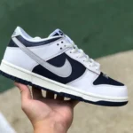 HUF x Nike SB Dunk Low White Navy FD8775-100