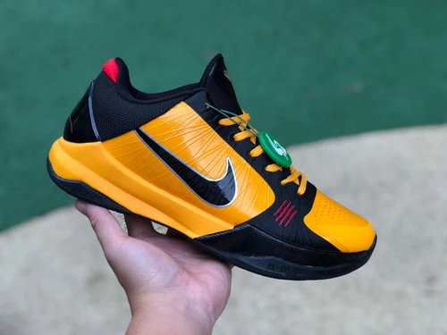 Nike Kobe 5 Yellow Black CD4991-101-700