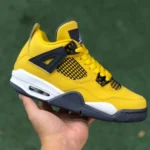 Air Jordan 4 "Thunder" GS Pure Version 408452-700